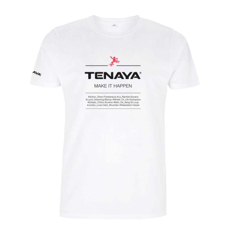 T-shirt TENAYA TEE ROUTES WHITE M