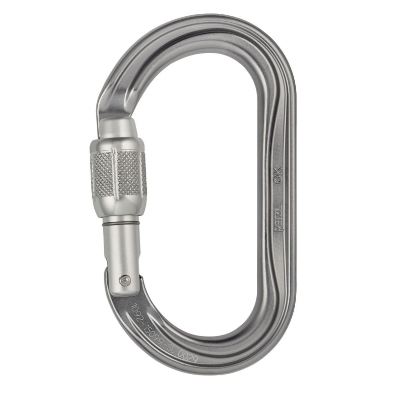Karabinek Petzl OK SCREW LOCK