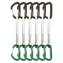 Ekspres DMM SPECTRE GREEN 18 cm 6 PACK