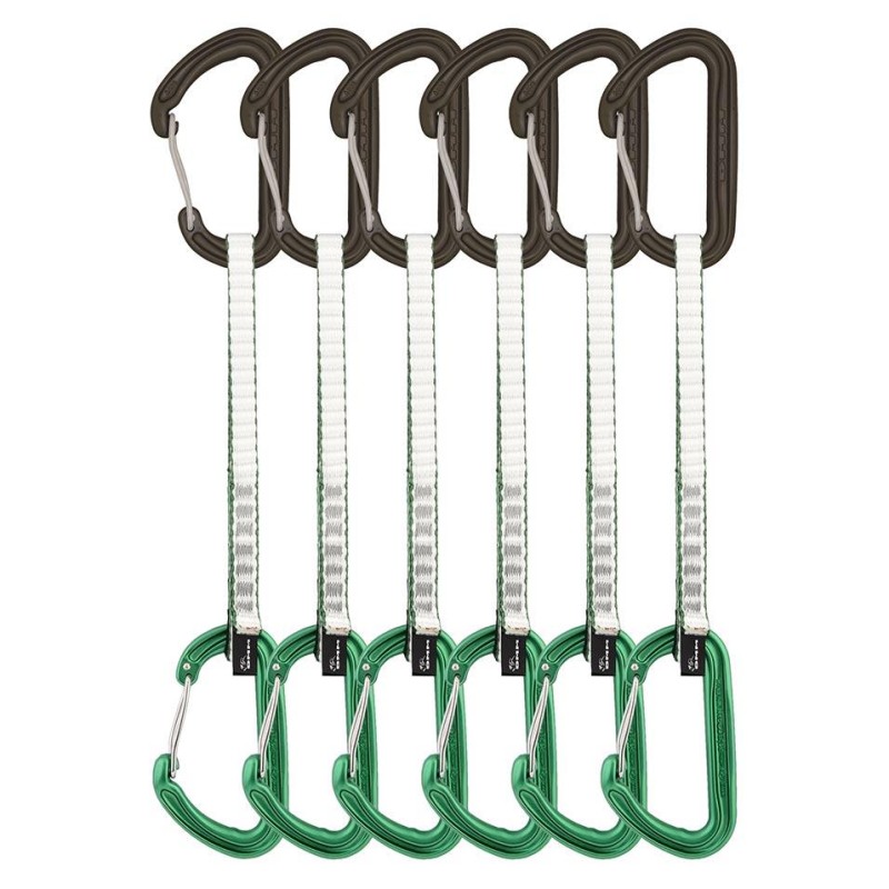 Ekspres DMM SPECTRE GREEN 18 cm 6 PACK