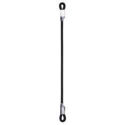 Pętla stanowiskowa DMM LOW STRETCH ROPE LANYARD BLACK 60 cm