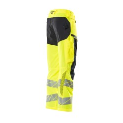 Spodnie MASCOT STRETCH ZONES with kneepad pockets hi-vis yellow/dark navy rozm. 82C52