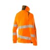 Kurtka damska MASCOT ACCELERATE SAFE ULTIMATE STRETCH - hi-vis orange/moss green rozm. 4XL