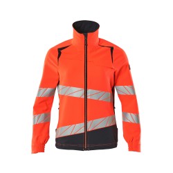 Kurtka damska MASCOT ACCELERATE SAFE ULTIMATE STRETCH - hi-vis red/dark navy rozm. 2XL