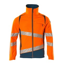 Kurtka MASCOT ACCELERATE SAFE ULTIMATE STRETCH - hi-vis orange/dark petroleum rozm. L