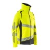 Kurtka MASCOT ACCELERATE SAFE ULTIMATE STRETCH - hi-vis yellow/dark navy rozm. 4XL