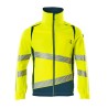 Kurtka MASCOT ACCELERATE SAFE ULTIMATE STRETCH - hi-vis yellow/dark petroleum rozm. 5XL