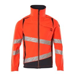 Kurtka MASCOT ACCELERATE SAFE ULTIMATE STRETCH - hi-vis red/dark navy rozm. 2XL