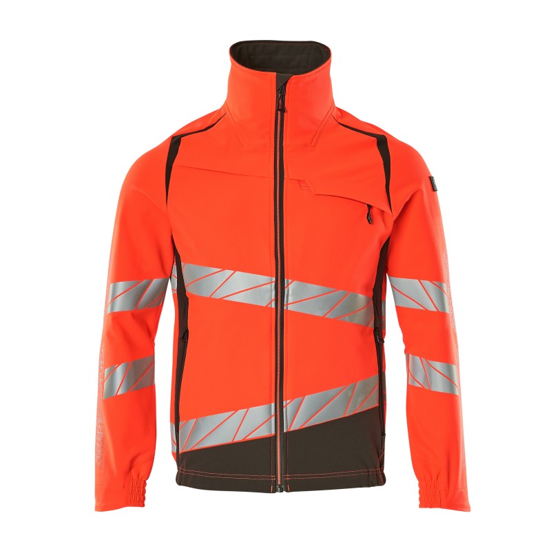 Kurtka MASCOT ACCELERATE SAFE ULTIMATE STRETCH - hi-vis red/dark anthracite rozm. 5XL