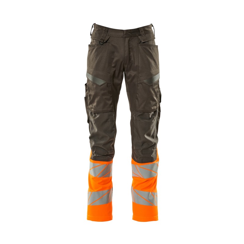 Spodnie MASCOT ACCELERATE SAFE - dark anthracite/hi-vis orange rozm. 90C62