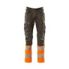 Spodnie MASCOT ACCELERATE SAFE - dark anthracite/hi-vis orange rozm. 90C62