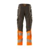 Spodnie MASCOT ACCELERATE SAFE - dark anthracite/hi-vis orange rozm. 90C62
