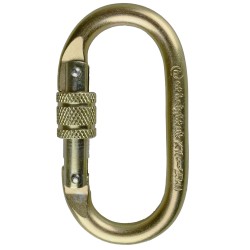 Karabinek AT HEIGHT K10 STEEL OVAL SG