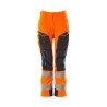Spodnie damskie MASCOT ACCELERATE SAFE DIAMOND - ULTIMATE STRETCH - hi-vis orange/dark navy rozm. 76C56