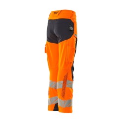 Spodnie damskie MASCOT ACCELERATE SAFE DIAMOND - ULTIMATE STRETCH - hi-vis orange/dark navy rozm. 76C56