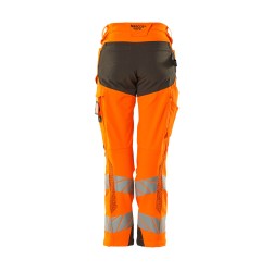 Spodnie damskie MASCOT ACCELERATE SAFE DIAMOND - ULTIMATE STRETCH - hi-vis orange/dark anthracite rozm. 76C38
