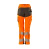 Spodnie damskie MASCOT ACCELERATE SAFE DIAMOND - ULTIMATE STRETCH - hi-vis orange/dark anthracite rozm. 76C38