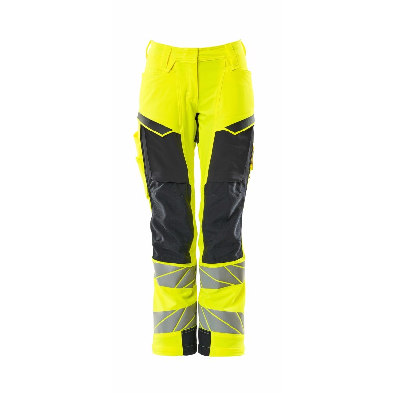 Spodnie damskie MASCOT ACCELERATE SAFE DIAMOND - ULTIMATE STRETCH - hi-vis yellow/dark navy rozm. 82C42