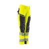 Spodnie damskie MASCOT ACCELERATE SAFE DIAMOND - ULTIMATE STRETCH - hi-vis yellow/dark navy rozm. 76C42