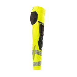 Spodnie damskie MASCOT ACCELERATE SAFE DIAMOND - ULTIMATE STRETCH - hi-vis yellow/black rozm. 76C48