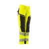 Spodnie damskie MASCOT ACCELERATE SAFE DIAMOND - ULTIMATE STRETCH - hi-vis yellow/black rozm. 76C54