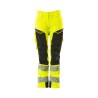 Spodnie damskie MASCOT ACCELERATE SAFE DIAMOND - ULTIMATE STRETCH - hi-vis yellow/black rozm. 76C56