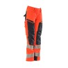 Spodnie damskie MASCOT ACCELERATE SAFE DIAMOND - ULTIMATE STRETCH - hi-vis red/dark navy rozm. 82C46