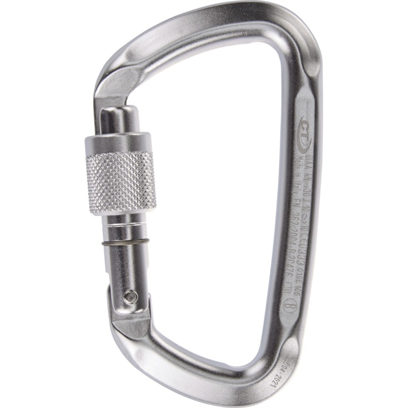 Karabinek CT D-SHAPE SG SILVER