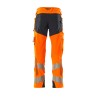 Spodnie MASCOT ACCELERATE SAFE ULTIMATE STRETCH - hi-vis orange/dark navy rozm. 76C46