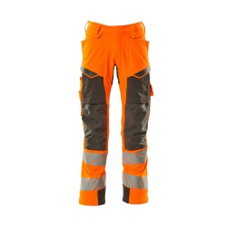 Spodnie MASCOT ACCELERATE SAFE ULTIMATE STRETCH - hi-vis orange/dark anthracite rozm. 90C60