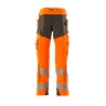 Spodnie MASCOT ACCELERATE SAFE ULTIMATE STRETCH - hi-vis orange/dark anthracite rozm. 76C48