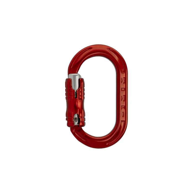 Karabinek DMM XSRE LOCKSAFE RED