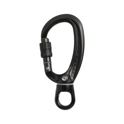 Karabinek DMM XSRE SWIVEL  CARABINER LOCK 11MM EYE MATT GREY