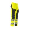 Spodnie MASCOT ACCELERATE SAFE ULTIMATE STRETCH - hi-vis yellow/dark navy rozm. 82C44