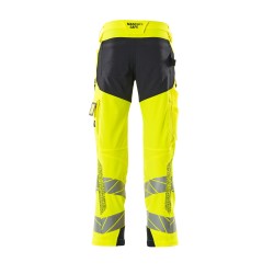 Spodnie MASCOT ACCELERATE SAFE ULTIMATE STRETCH - hi-vis yellow/dark navy rozm. 82C45