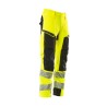 Spodnie MASCOT ACCELERATE SAFE ULTIMATE STRETCH - hi-vis yellow/black rozm. 82C66