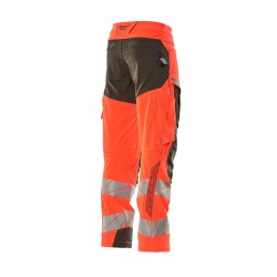 Spodnie MASCOT ACCELERATE SAFE ULTIMATE STRETCH - hi-vis red/dark anthracite rozm. 76C58