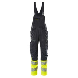 Ogrodniczki MASCOT ACCELERATE SAFE - dark navy/hi-vis yellow rozm. 90C48