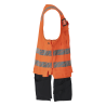 Kamizelka na narzędzia MASCOT ACCELERATE SAFE ULTIMATE STRETCH - two-toned hi-vis orange/dark navy rozm. 2XL