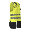 Kamizelka na narzędzia MASCOT ACCELERATE SAFE ULTIMATE STRETCH - two-toned hi-vis yellow/dark navy rozm. L