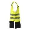 Kamizelka na narzędzia MASCOT ACCELERATE SAFE ULTIMATE STRETCH - two-toned hi-vis yellow/black rozm. L
