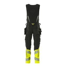 Kombinezon bez rękawów MASCOT ACCELERATE SAFE ULTIMATE STRETCH - two-toned black/hi-vis yellow rozm. 82C46