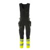 Kombinezon bez rękawów MASCOT ACCELERATE SAFE ULTIMATE STRETCH - two-toned black/hi-vis yellow rozm. 82C50
