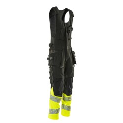 Kombinezon bez rękawów MASCOT ACCELERATE SAFE ULTIMATE STRETCH - two-toned black/hi-vis yellow rozm. 82C50