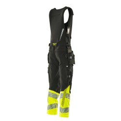Kombinezon bez rękawów MASCOT ACCELERATE SAFE ULTIMATE STRETCH - two-toned black/hi-vis yellow rozm. 82C50