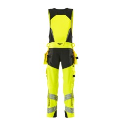 Kombinezon bez rękawów MASCOT ACCELERATE SAFE ULTIMATE STRETCH - two-toned hi-vis yellow/black rozm. 82C56