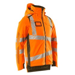 Kurtka zimowa MASCOT ACCELERATE SAFE CLIMASCOT - two-toned hi-vis orange/moss green rozm.3XL