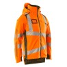 Kurtka zimowa MASCOT ACCELERATE SAFE CLIMASCOT - two-toned hi-vis orange/moss green rozm.3XL