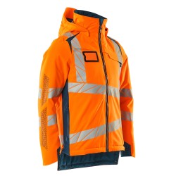 Kurtka zimowa MASCOT ACCELERATE SAFE CLIMASCOT - two-toned hi-vis orange/dark petroleum rozm.XL