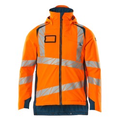 Kurtka zimowa MASCOT ACCELERATE SAFE CLIMASCOT - two-toned hi-vis orange/dark petroleum rozm.4XL